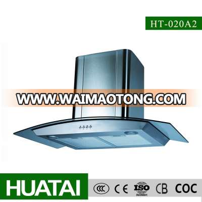 3 Speeds Push Button Switch Industrial Exhaust Hood