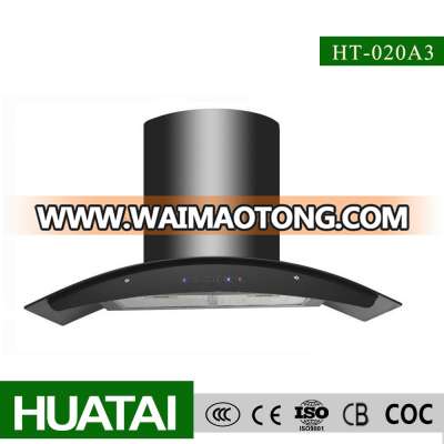 New Model CurvedGlass Stainless Steel Range Hood